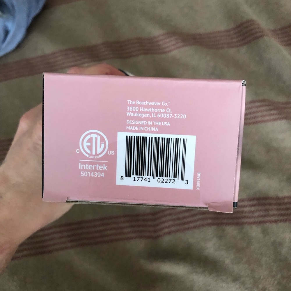 BEACHWAVER B1 MidNight Rose Styling Iron New In Box - Picture 3 of 8